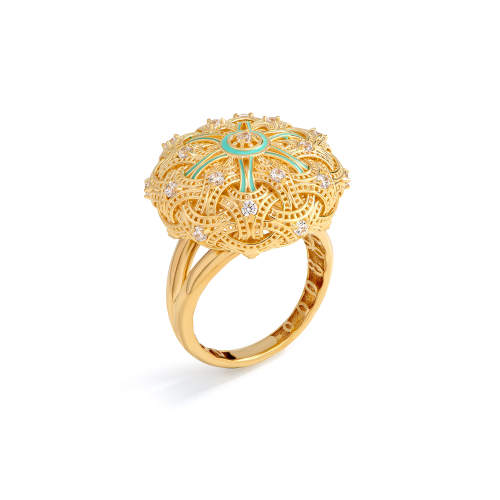 18K Cimera Gold Ring