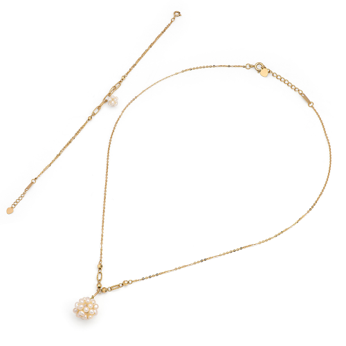 طقم مكي من الذهب عيار 18 قيراط