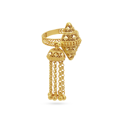 21K Lamsat Gold Ring