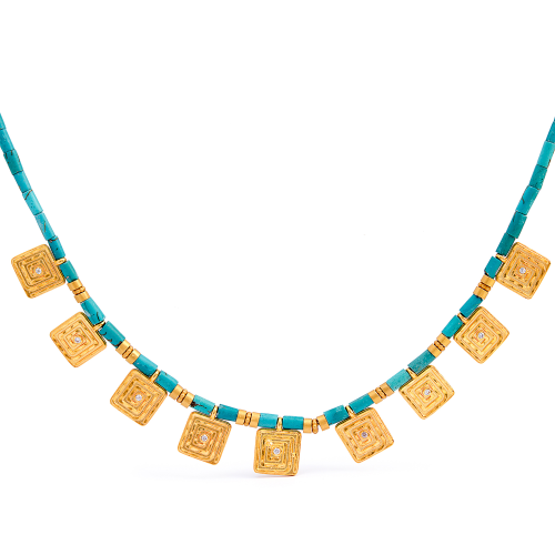 21K Gilt Gold Necklace