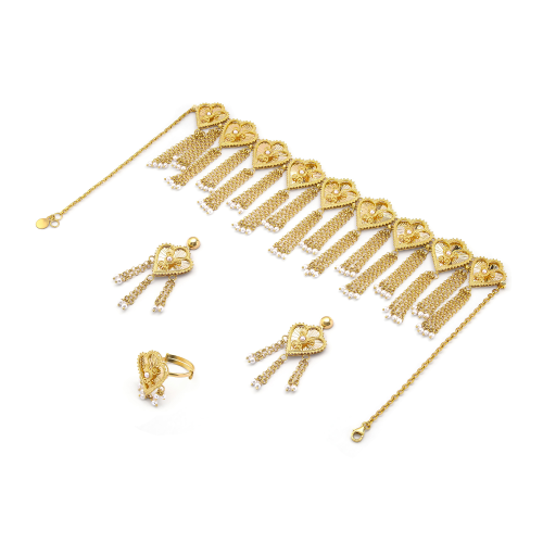 21K Traditional Gold Set from Al Door Collection