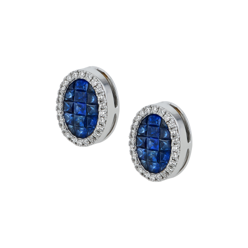 Blue Sapphire Earring