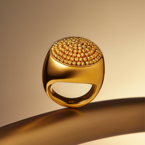 21K Discora Gold Ring