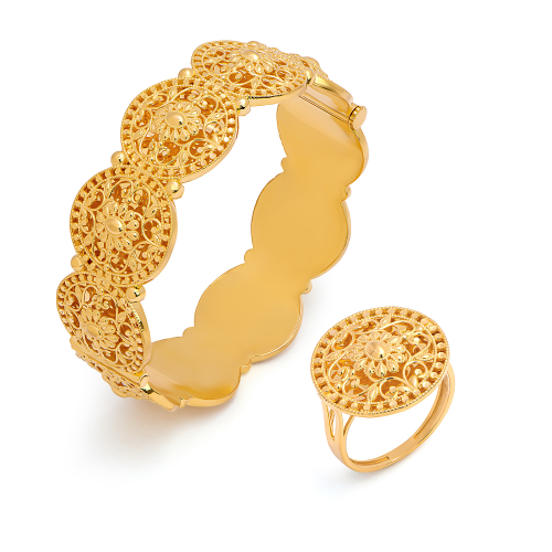 21K Fibali Traditional Gold Kids Set