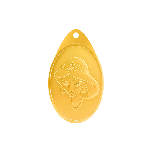 24K “Jasmine” Oval Gold Bullion