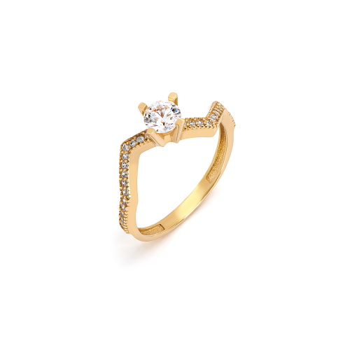18K Nawal Gold Ring