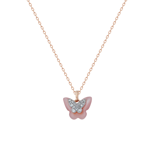 Twin Butterflies Necklace