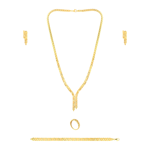 21K Royal Lattice Elegance Set
