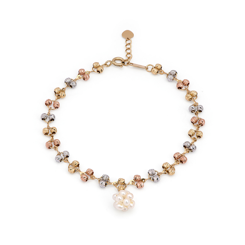 سوار بو من الذهب عيار 18 قيراط