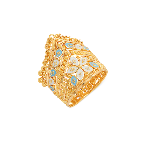 21K Rise Gold Ring