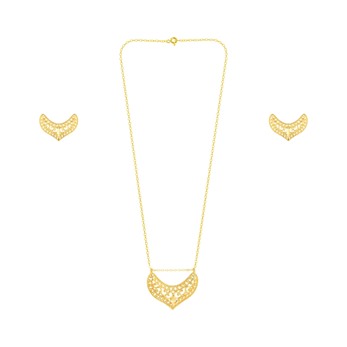 21K Filigree Gold Set