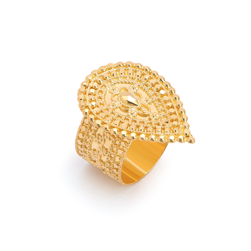 خاتم افيكس من الذهب عيار ٢١ قيراط