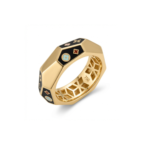 خاتم سراء من الذهب عيار 18 قيراط