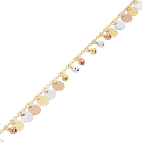 18K Solenne Gold Anklet