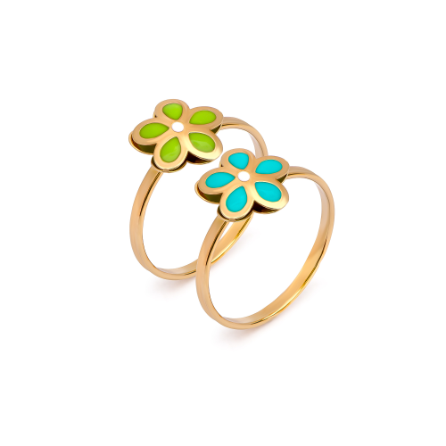 خاتم تولان من الذهب عيار 18 قيراط