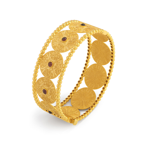 21K Enbar Gold Bangle