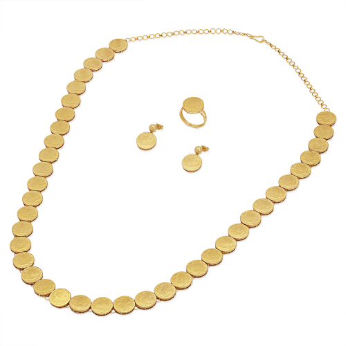 22K Aseela Gold Set from Khazeena Collection