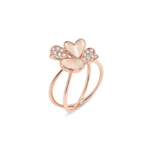 0.17CT Bloomette Diamond Ring