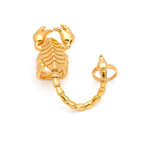 21K Scorpio Gold Ring