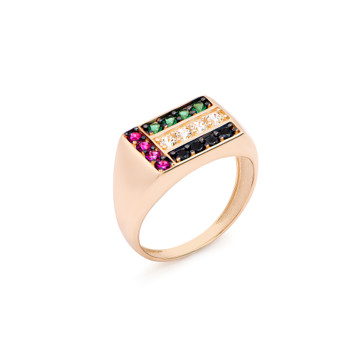18K Brixo Gold Ring