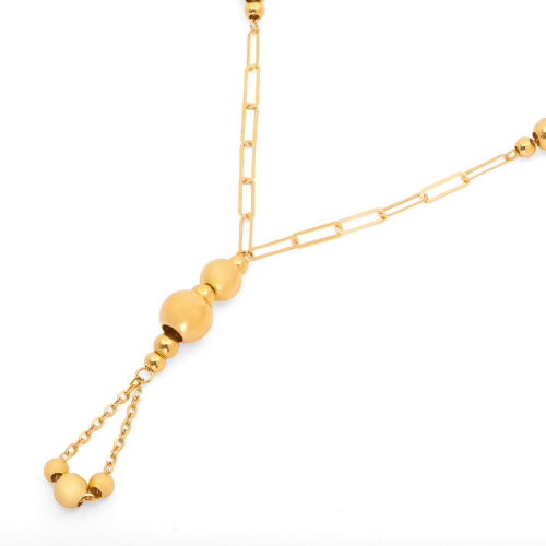 21K Skrunch Gold Necklace