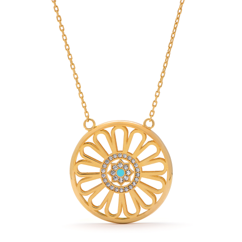 21K Anthos Gold Necklace