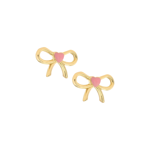 Gold earrings