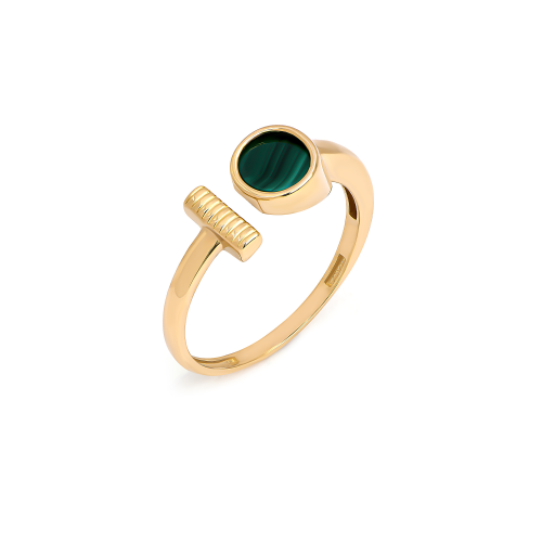 18K Horizon Wrap Gold Ring