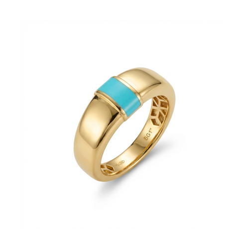 خاتم إيسو من الذهب عيار 18 قيراط