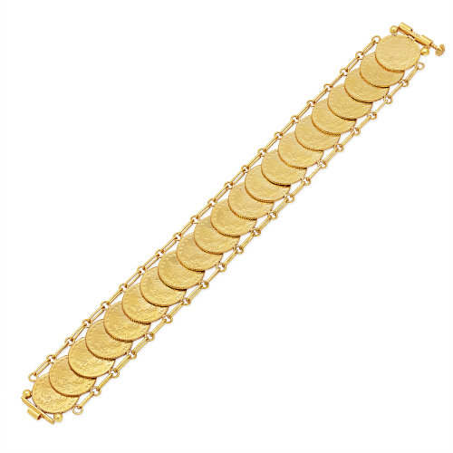 22K Nafeesa Gold Bracelet from Khazeena Collection