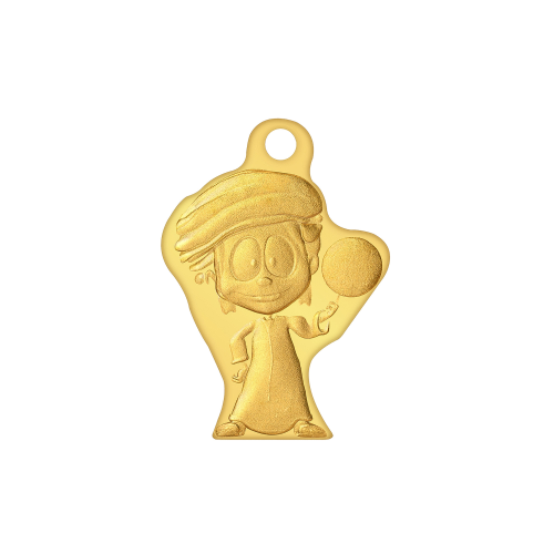 24K Abood Freej Collectible Pendant