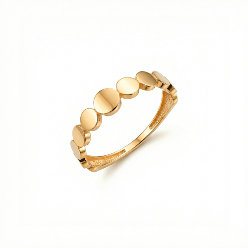 خاتم شان من الذهب عيار ١٨ قيراط