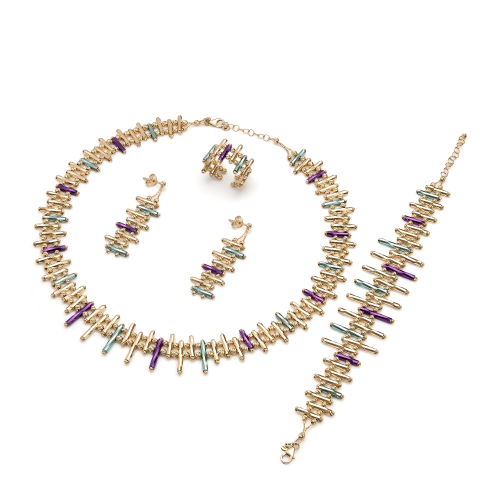 18K Riham Gold Set
