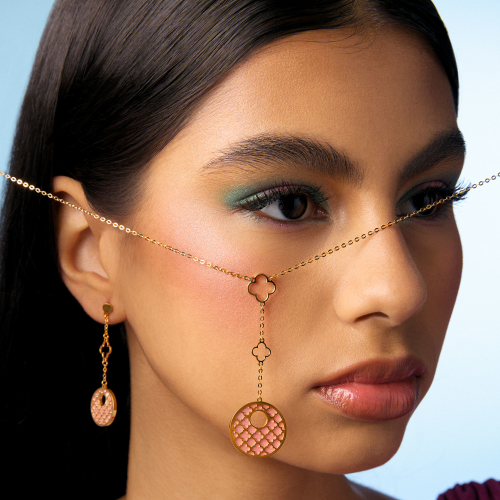 21K Trellis Gold Set