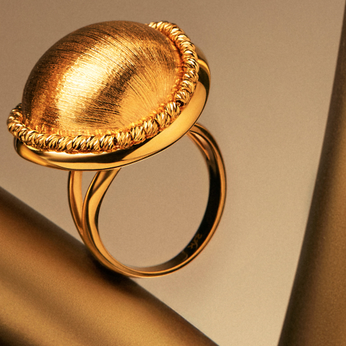 21K Al-Qubba Gold Ring