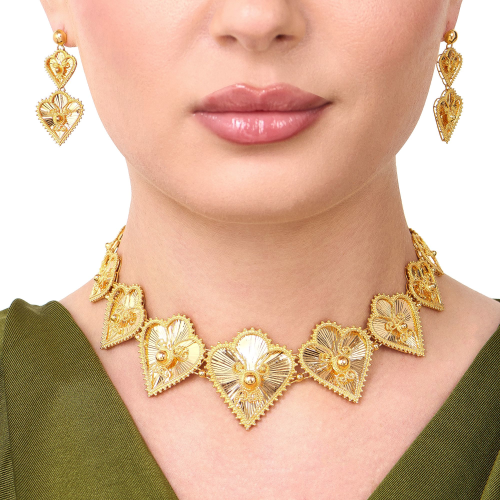 21K Traditional Gold Set from Al Door Collection