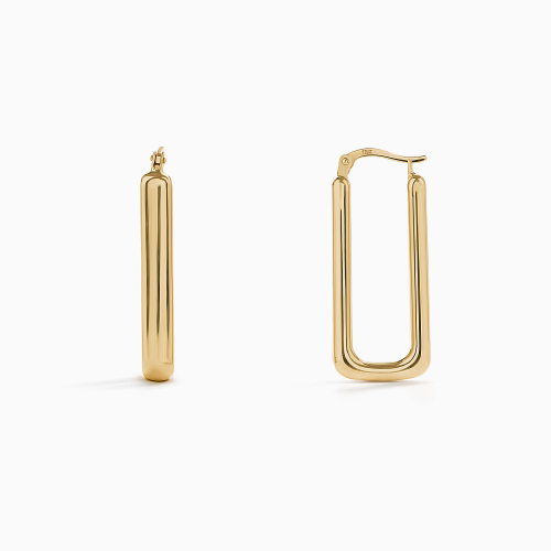 18K Vintage Chic Gold Earrings