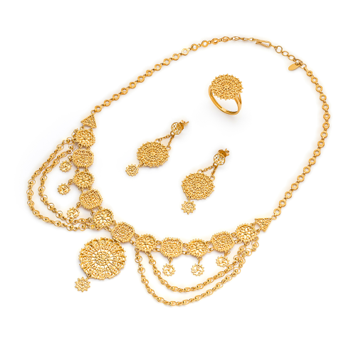 21K Farida Traditional Gold Set