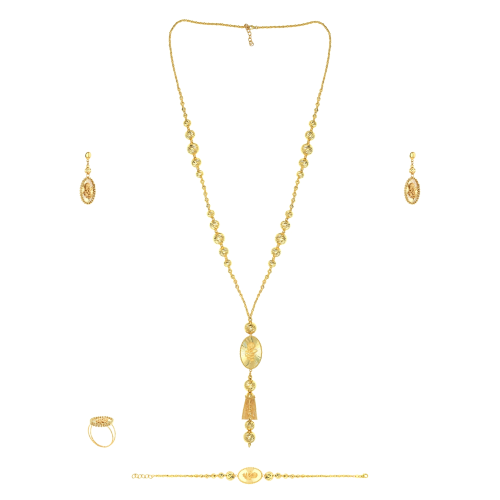 Zahra Moonlight Sonata 21K Gold Set