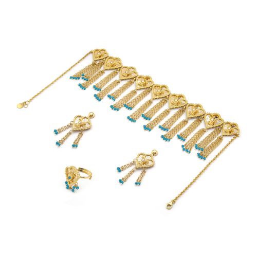 21K Traditional Gold Set from Al Door Collection