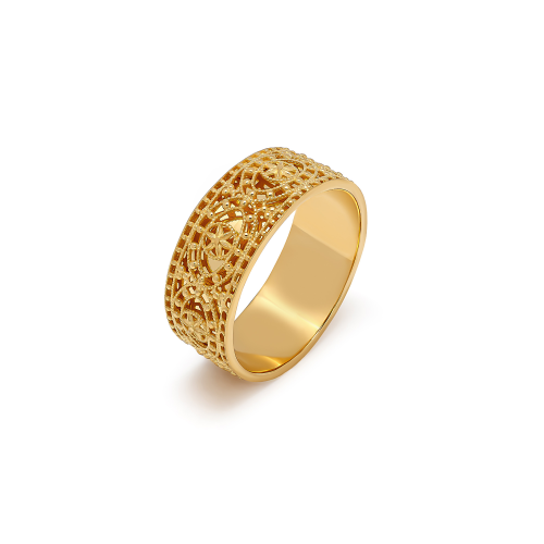 21K Zareem Gold Ring