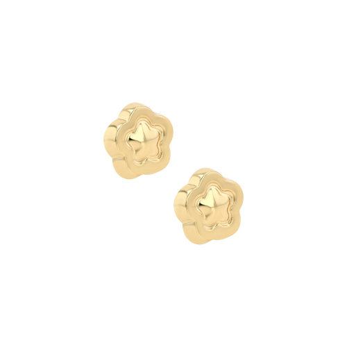 ‏Layal Gold Earrings
