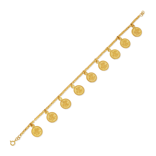 21K Kanz Gold Bracelet