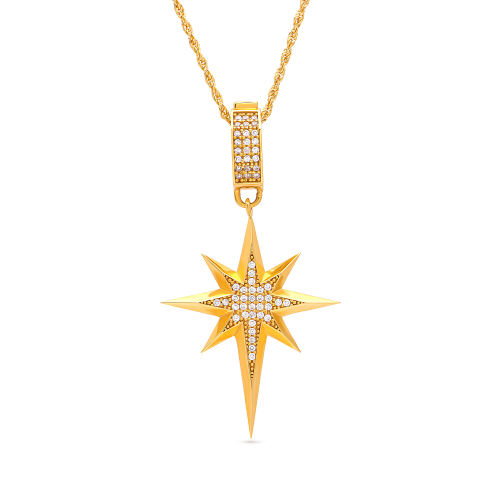 21K Raz Gold Necklace