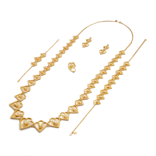 21K Traditional Gold Set from Al Door Collection