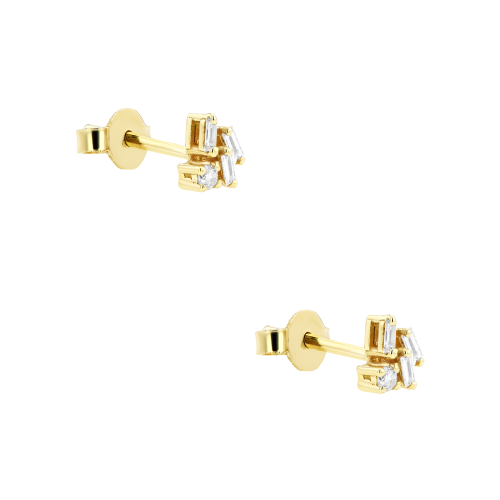 0.12CT Diamond Earring