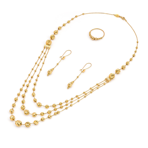 21K Al-Wajd Gold Set