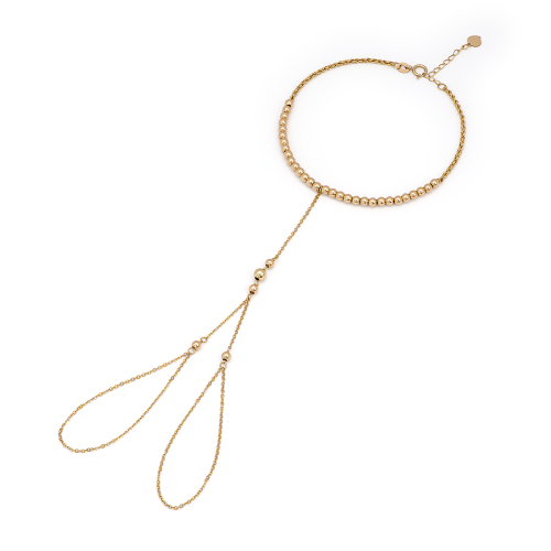 18K UG Gold Finger Bracelet