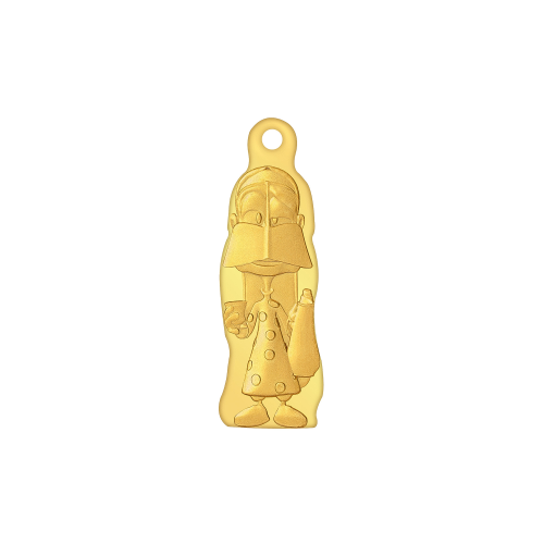 24K Um Saeed Freej Pendant