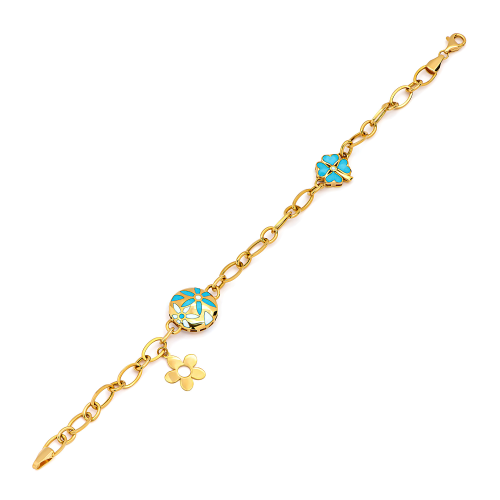 21K Golbahar Gold Bracelet
